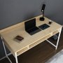 HANAH HOME Radni sto Alma White Oak - slika 3