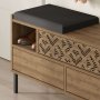 HANAH HOME Heaton Shoe Bench Hitit - slika 4