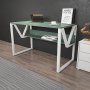 HANAH HOME Radni sto Lona Green White - slika 2