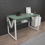 HANAH HOME Radni sto Lona Green White - slika 1