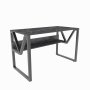 HANAH HOME Radni sto Lona Marble Black - slika 4