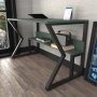 HANAH HOME Radni sto Wake Green Black - slika 3