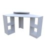 HANAH HOME Radni sto Floating White - slika 3
