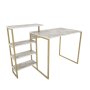 HANAH HOME Radni sto Rino Gold - slika 4