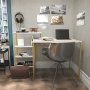 HANAH HOME Radni sto Rino Gold - slika 1