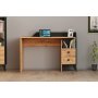 HANAH HOME Radni sto Star Atlantic Pine Black - slika 1