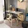 HANAH HOME Radni sto Admira White Gold - slika 2
