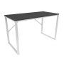 HANAH HOME Radni sto Layton White Anthracite - slika 3