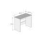 HANAH HOME Radni sto CLM0101 - slika 3