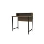 HANAH HOME Radni sto Uso Walnut Black - slika 4