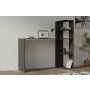 HANAH HOME Radni sto Burano Anthracite - slika 1