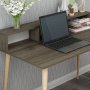 HANAH HOME Radni sto Ronas 120 Walnut - slika 3