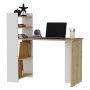 HANAH HOME Radni sto Enna Sapphire Oak White - slika 2