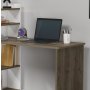 HANAH HOME Radni sto Enna Walnut White - slika 4