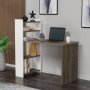 HANAH HOME Radni sto Enna Walnut White - slika 1