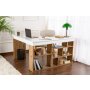 HANAH HOME Radni sto Vesper White Atlantic Pine - slika 2