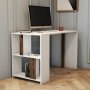 HANAH HOME Radni sto Lima White Walnut - slika 3