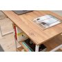 HANAH HOME Radni sto Venga 120 Atlantic Pine White - slika 3