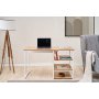HANAH HOME Radni sto Venga 120 Atlantic Pine White - slika 4