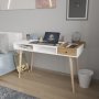 HANAH HOME Radni sto Flex White Oak - slika 3