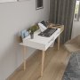 HANAH HOME Radni sto Flex White Oak - slika 4