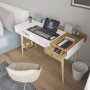 HANAH HOME Radni sto Flex White Oak - slika 5