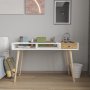 HANAH HOME Radni sto Flex White Oak - slika 1