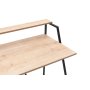 HANAH HOME Radni sto Lissa Rafli Black - slika 4