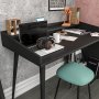 HANAH HOME Radni sto Vanessa Black - slika 3