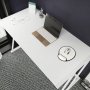 HANAH HOME Radni sto Adelaide White - slika 3