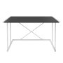 HANAH HOME Radni sto Adelaide White Anthracite - slika 4