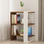 HANAH HOME Polica za knjige Gaye Walnut White - slika 1