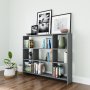 HANAH HOME Polica za knjige Lavina Anthracite - slika 2