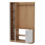 HANAH HOME Naturel Teak White - slika 2