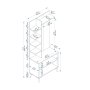 HANAH HOME Julendor Atlantic Pine Anthracite - slika 5