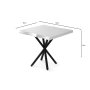 HANAH HOME Trpezarijski sto Safir 1461 - slika 5