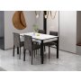 HANAH HOME Trpezarijski sto Elevate White - slika 1