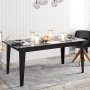 HANAH HOME Trpezarijski sto Polka Black - slika 1