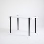 HANAH HOME Trpezarijski sto Eurotas White Black - slika 3