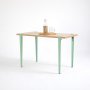 HANAH HOME Trpezarijski sto Eurotas Wooden Mint Green - slika 2