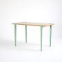 HANAH HOME Trpezarijski sto Eurotas Wooden Mint Green - slika 3