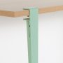 HANAH HOME Trpezarijski sto Eurotas Wooden Mint Green - slika 5
