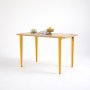 HANAH HOME Trpezarijski sto Eurotas Wooden Yellow - slika 2