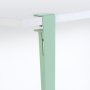 HANAH HOME Trpezarijski sto Pineios White Mint Green - slika 5