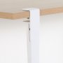 HANAH HOME Trpezarijski sto Pineios Wooden White - slika 5