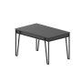 HANAH HOME Trpezarijski sto Pal Anthracite - slika 3