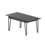 HANAH HOME Trpezarijski sto Pal Anthracite - slika 4