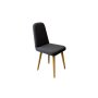 HANAH HOME Trpezarijska stolica Vina Mini 1053 Oak Anthracite - slika 1