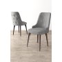 HANAH HOME Set 2 stolice Newa Grey Brown - slika 1