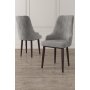 HANAH HOME Set 2 stolice Trex Grey Brown - slika 1
